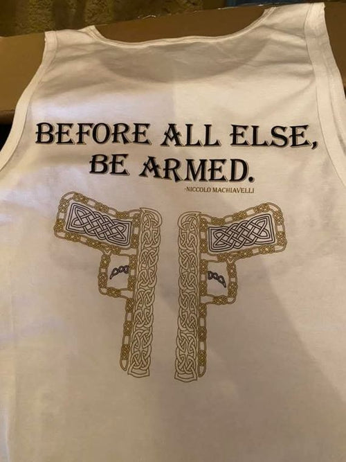 Before All Else, Be Armed Tank