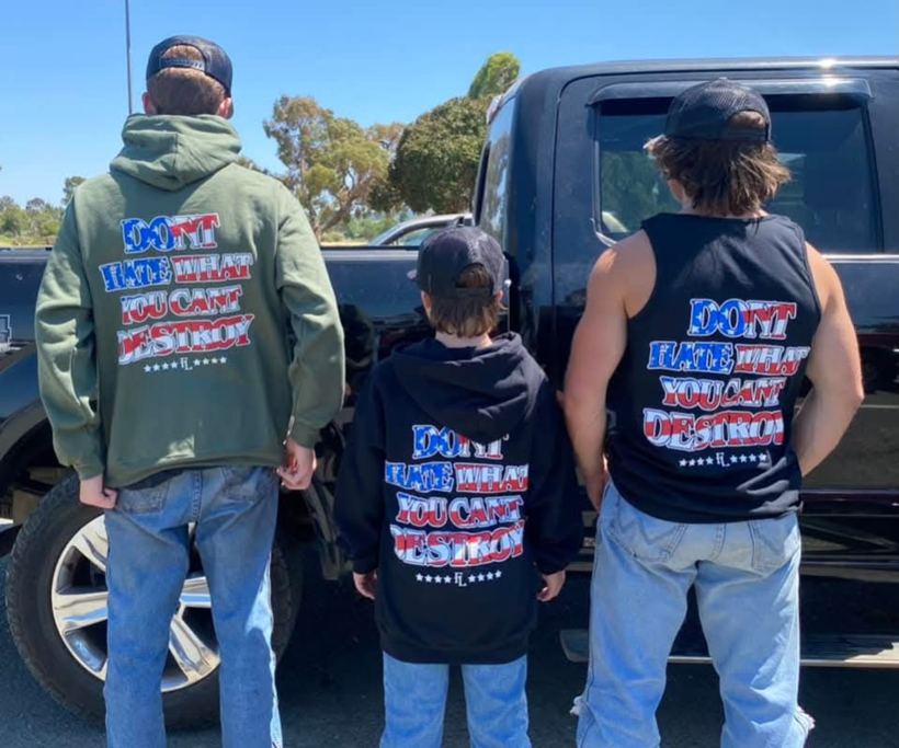 Don't Hate What You Can't Destroy Hoodie